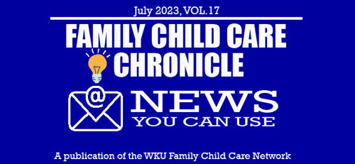 The Family Child Care Chronicle: Vol 17. July 2023