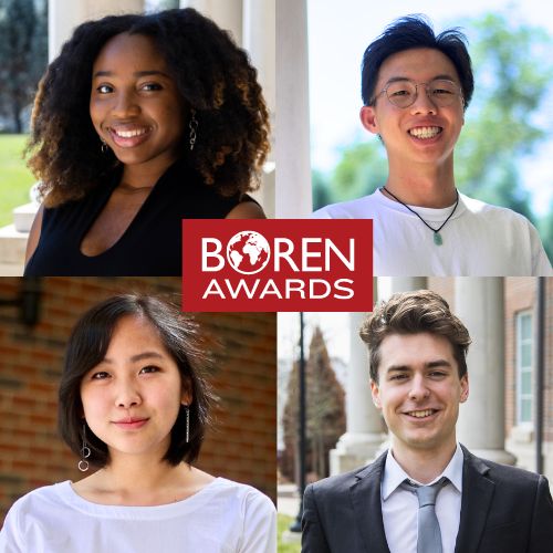 Three WKU Students Awarded Boren Scholarships