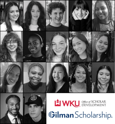 20 WKU students awarded Gilman Scholarship for study abroad