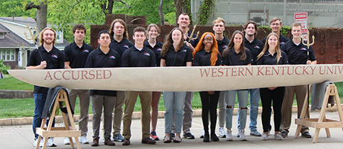 WKU finishes fifth nationally in ASCE Concrete Canoe Competition