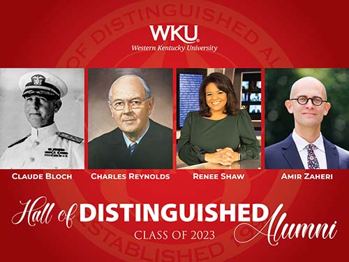 4 to join WKU's Hall of Distinguished Alumni during Homecoming 2023