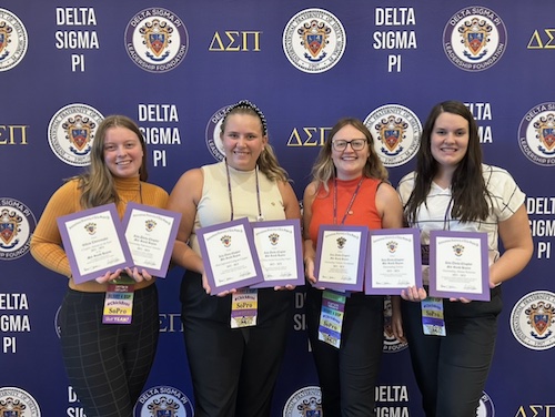 The Zeta Theta Chapter of Delta Sigma Pi Wins Multiple Awards at  Annual Conference