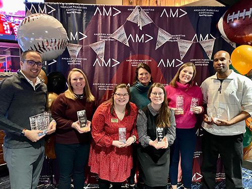 WKU departments recognized at 2023 AMA Bowling Green Markie Awards