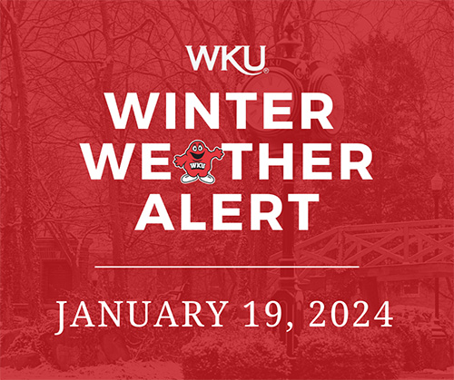 WKU Winter Weather Alert for January 19, 2024