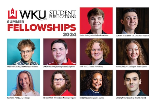 WKU Student Publications names Summer 2024 fellowships