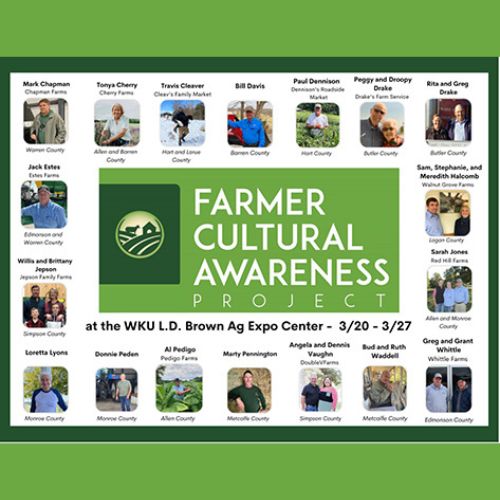 Farmer Cultural Awareness Project Exhibit at the WKU L.D. Brown Ag Expo Center