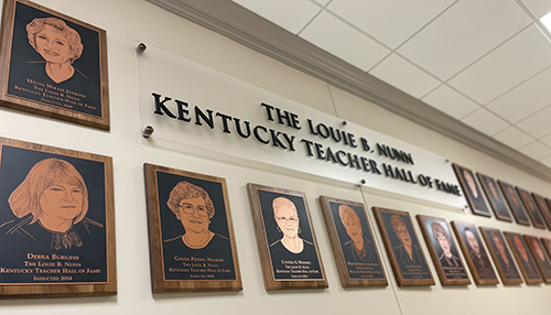 Nominations Open for the Kentucky Teacher Hall of Fame Class of 2024