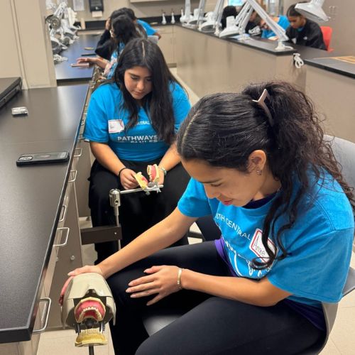 Area high school students explored dental careers at WKU's Pathways to Smiles Camp