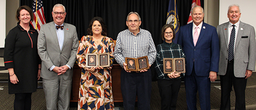 Three new members inducted into Kentucky Teacher Hall of Fame