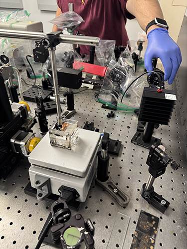 Dr. Ali Er makes greener catalysts using laser nanosculpture