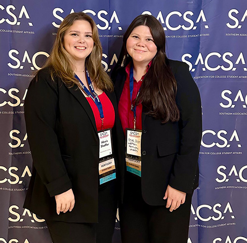 Graduate Students Share Counseling-Informed Strategies at SACSA 2025