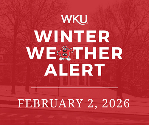 WKU Winter Weather Alert for Monday, February 2