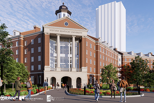 WKU releases renderings for the first facility in its multi-year initiative to transform student housing on the Hill