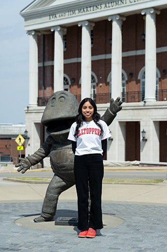 Nunez-Garcia builds leadership skills while connecting with Hilltoppers