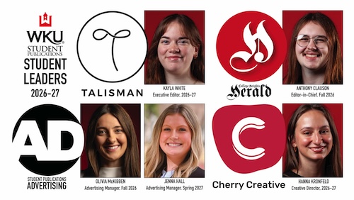 WKU Student Publications names student leaders for 2026-27