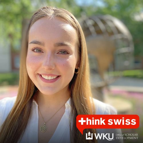 WKU senior receives ThinkSwiss Research Scholarship