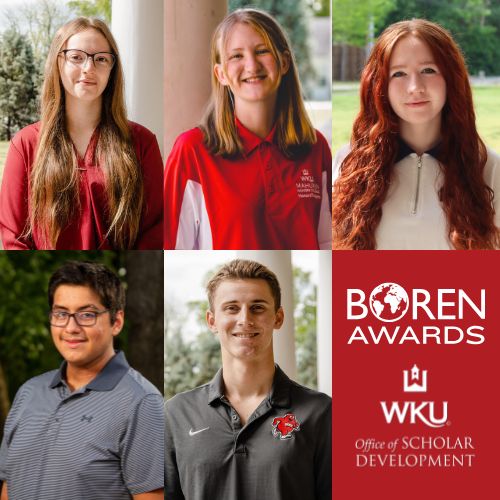 Seven WKU students awarded Boren Scholarships