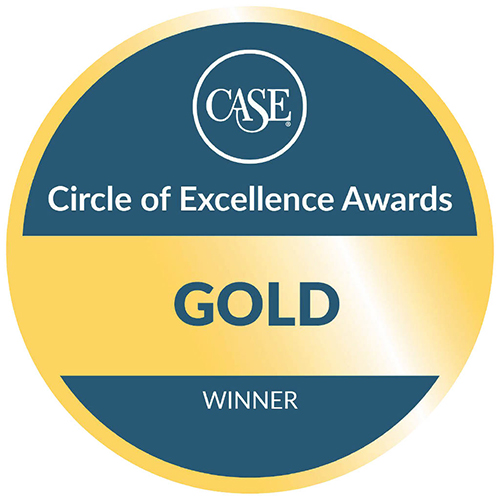 CASE Circle of Excellence gold award