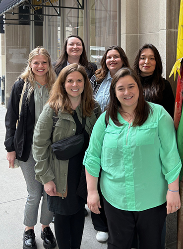 Students with Dr. Lickenbrock