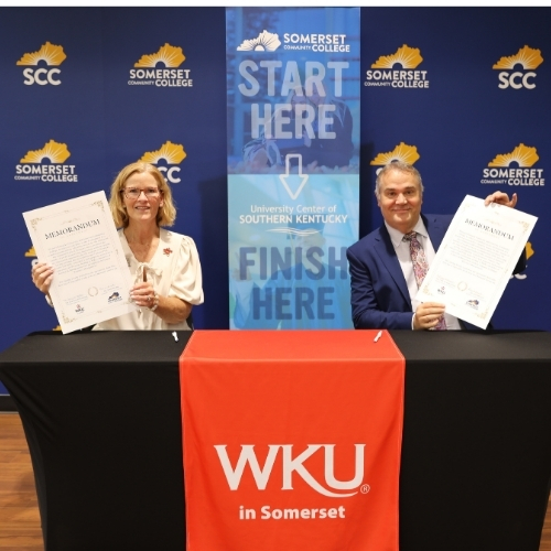 WKU and SCC hold up MOA's