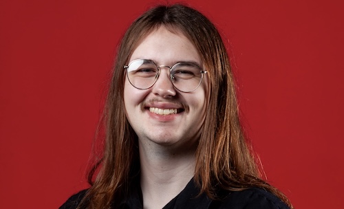 Anthony Clauson, editor of the College Heights Herald