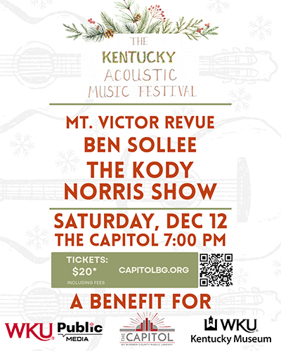 Kentucky Acoustics Music Festival flyer
