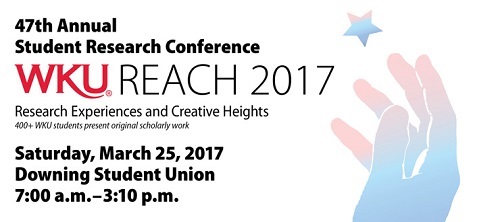 WKU's 47th Annual Student Research Conference March 25th