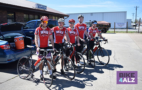 WKU Bike4Alz group to ride across country again this summer