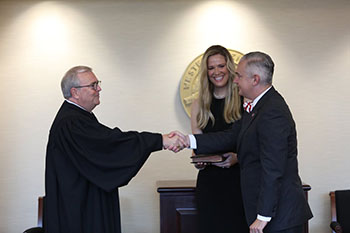 WKU President Timothy C. Caboni takes oath of office