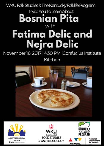 Bosnian Pita demonstration Nov. 16