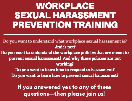 Workplace Sexual Harassment Prevention Training