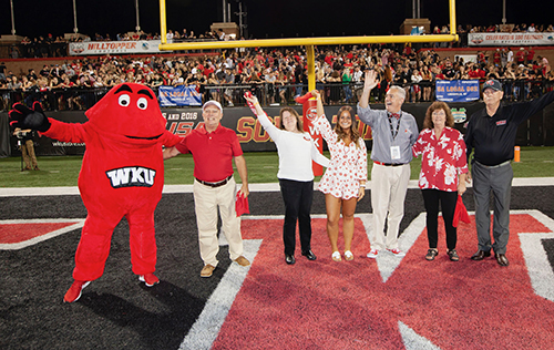 WKU recognizes 2018 Family of the Year