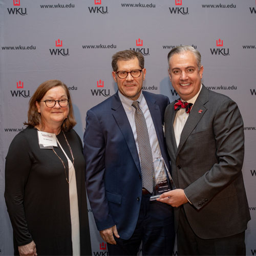 Dr. Nicholas Brake Honored at WKU Annual Summit Awards