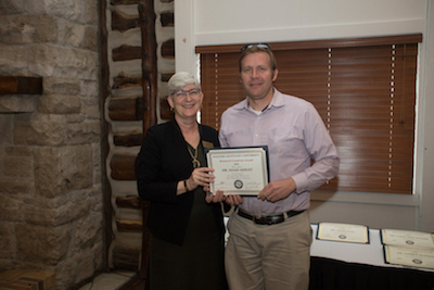 Ogden College of Science & Engineering awards Noah Ashley with Research/Creativity Award for sleep studies