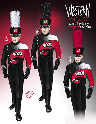 Big Red Marching Band to sport new uniforms this fall