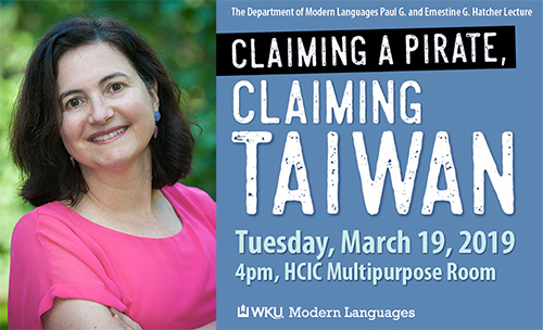 'Claiming a Pirate, Claiming Taiwan' topic of Hatcher Modern Language Lecture Series