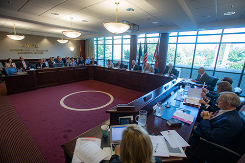 Board of Regents to conduct committee meetings April 12