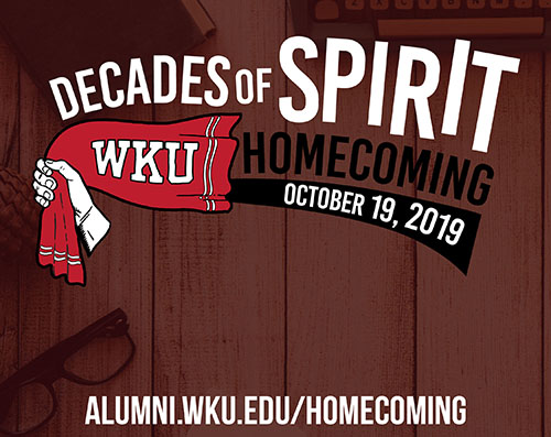 WKU to celebrate Homecoming 2019 'Decades of Spirit' Oct. 17-20