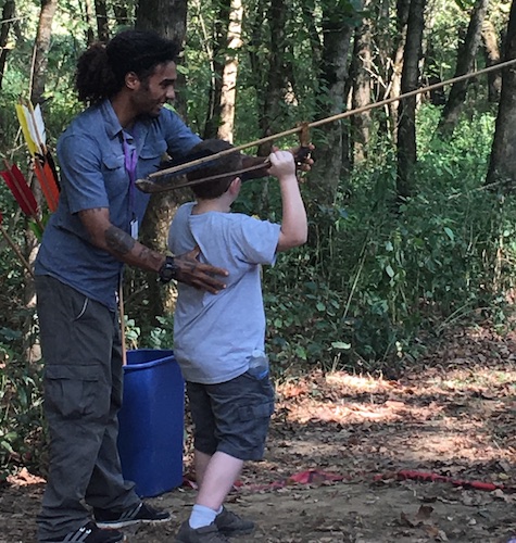 Hilltoppers Volunteer at Living Archaeology Weekend