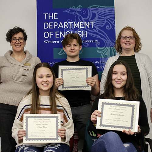 WKU English Department Awards Nine Winners for Essay Contest