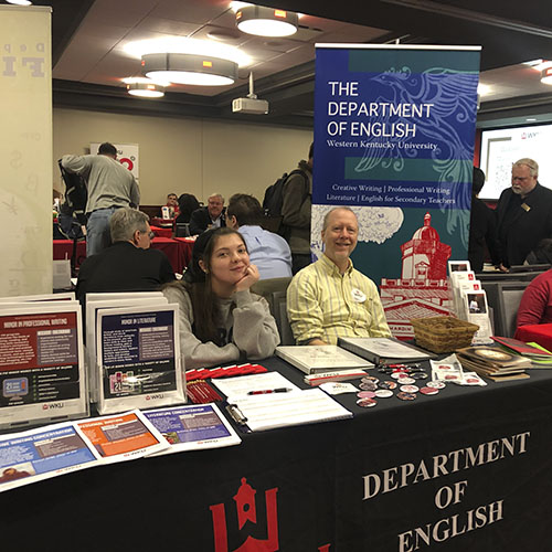 WKU Department of English Hosts Booth at Majors & Minors Fair