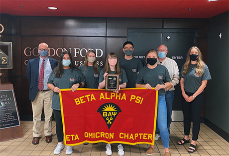 WKU's Beta Alpha Psi chapter captures first-ever Gold Chapter Award