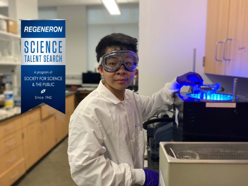 Gatton Academy’s Jason Zhang moves to top 40 finalist round in Regeneron Science Talent Search 2021