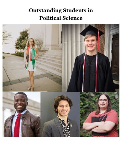 Political Science Award Winners