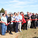 Ribbon cut on new Mesonet weather station near Bardstown