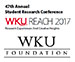 Session winners announced from 47th Annual WKU Student Research Conference