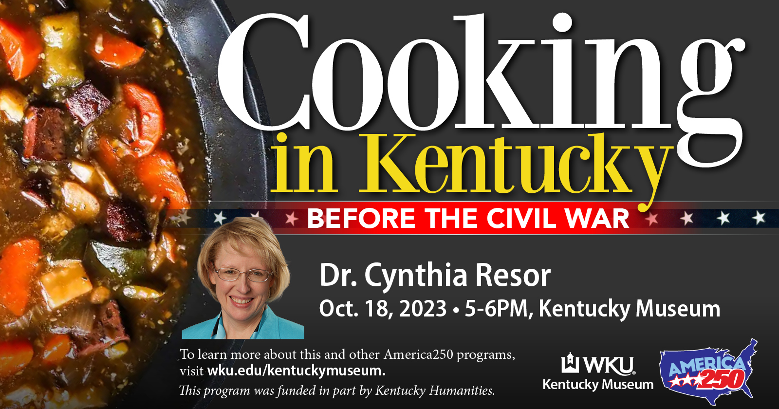 Cooking in KY before the Civil War graphic