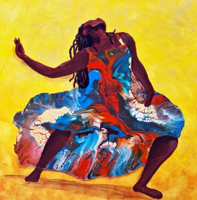 painting freedom over me 