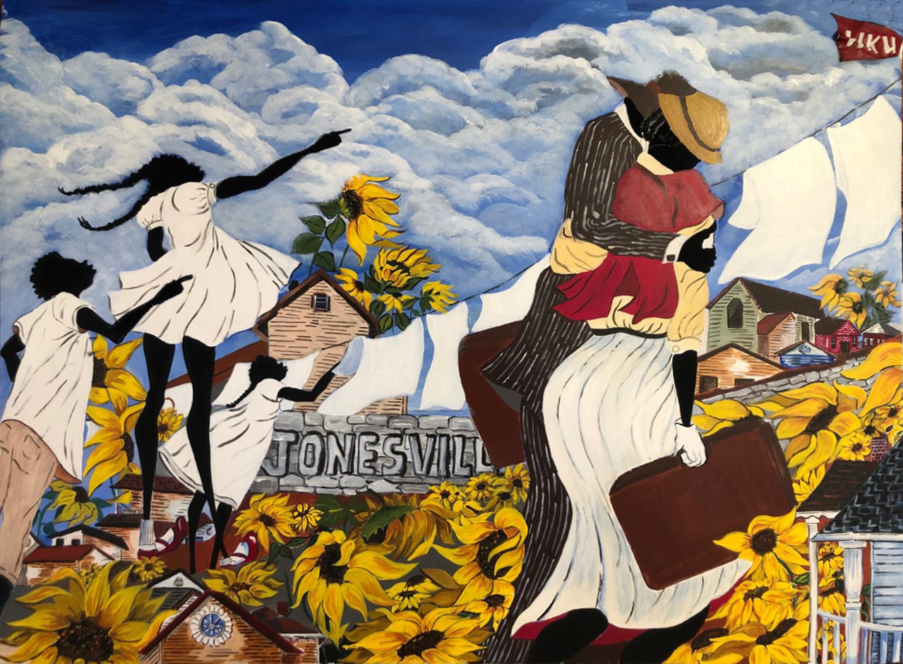 Jonesville mural design