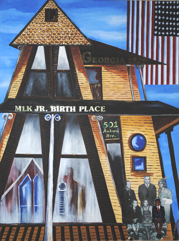 Alice Gatewood-Waddell MLK, Jr painting